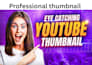 design youtube thumbnails for high ctr